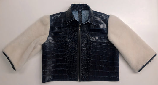 Women Sheepskin Genuine Leather Jacket