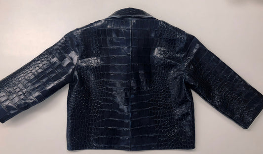 SNAKE LEATHER JACKET