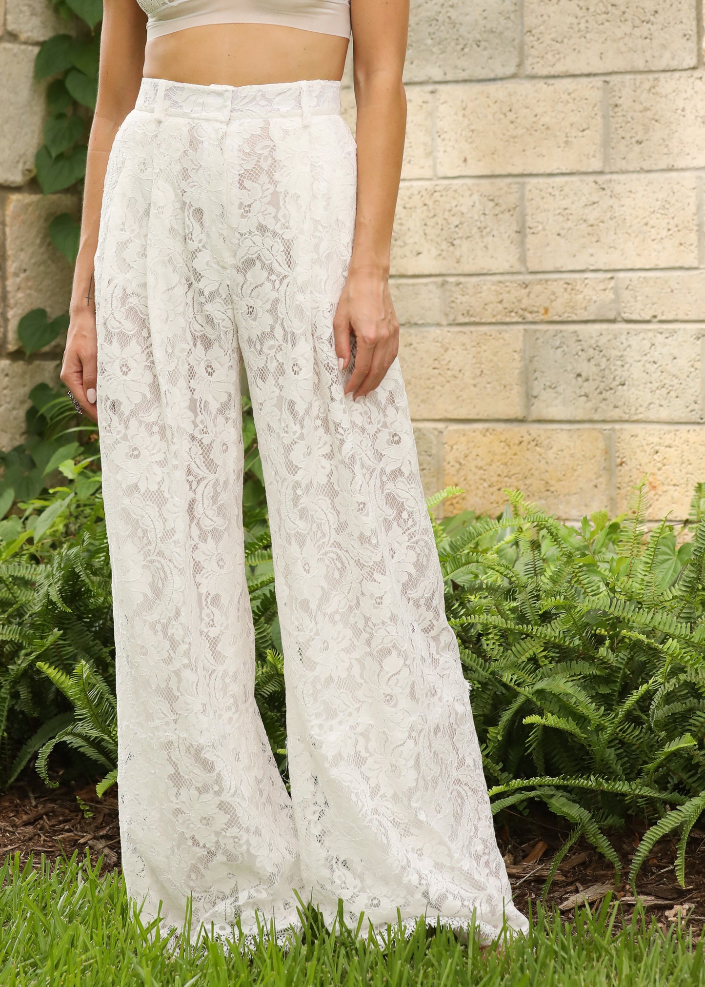 Lace Trousers