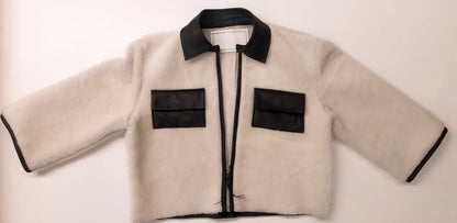 Women Sheepskin Leather Jacket