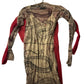 Eva Garden of Eden Limited Edition printed silk mesh midi dress