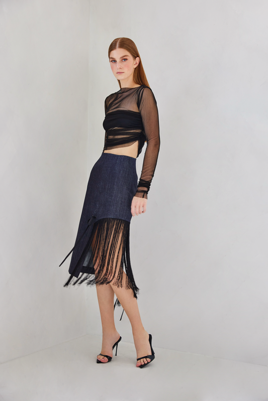 Emma Denim Skirt