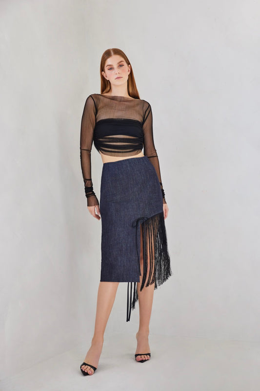 Emma Denim Skirt