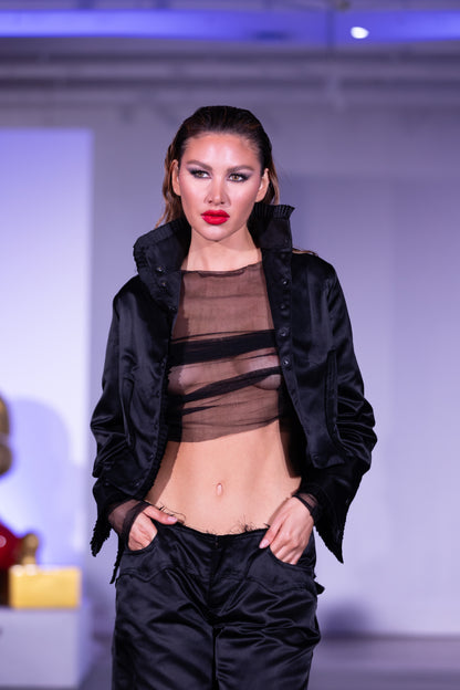 silk Satin Jacket
