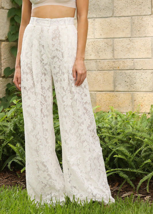 Lace Trousers