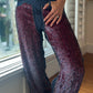 Sequined Silk Denim