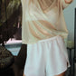Scheana Gold Mesh Top