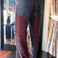 Sequined Silk Denim