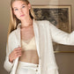 Silk Sequined Blazer
