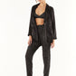 Signature Charmeuse Blazer - White